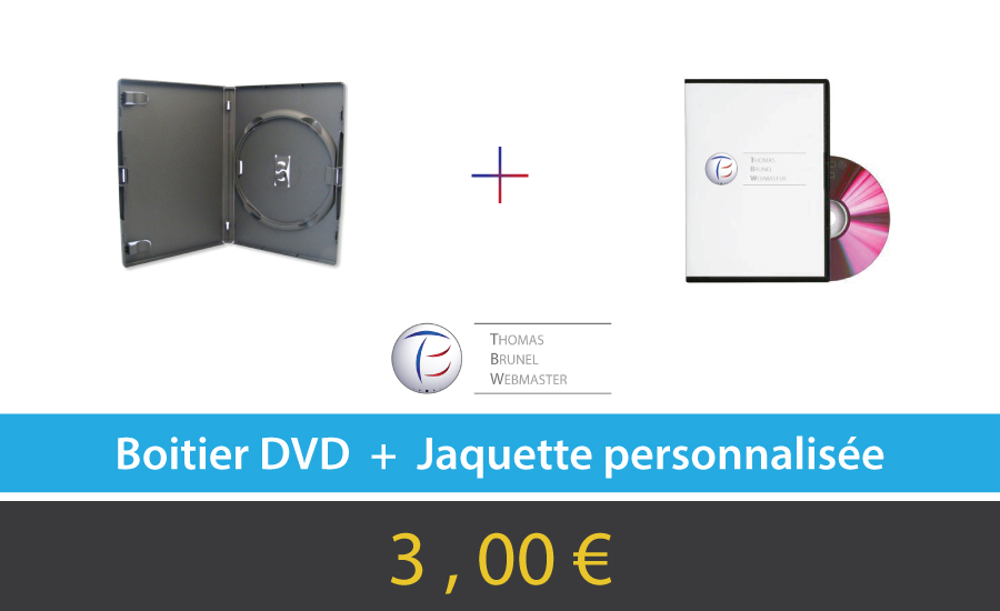 Boitier de DVD + Jaquette DVD