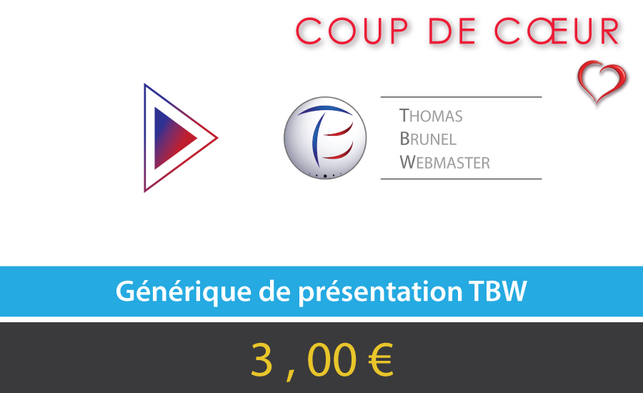 Générique de présentation TBW