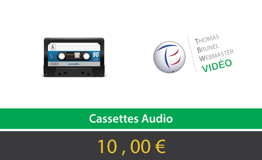 Cassettes Audio