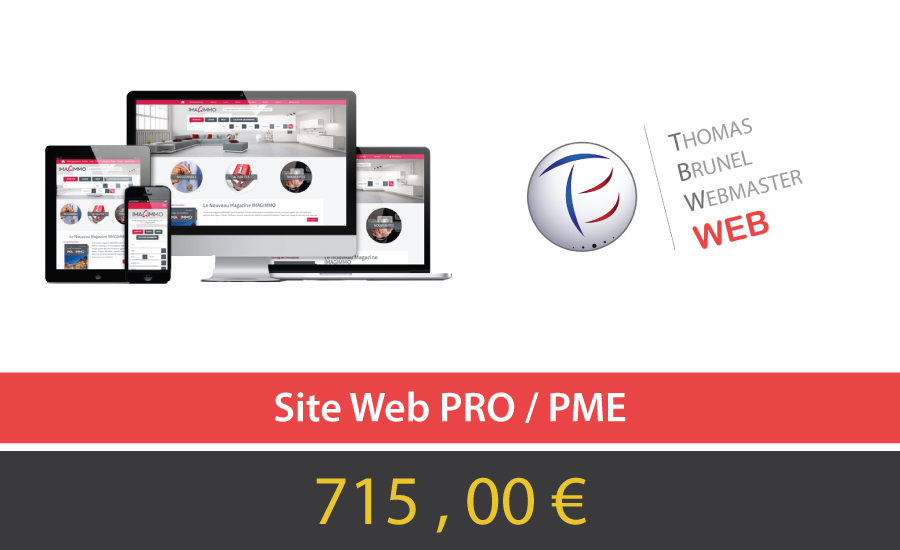 Création de site web pour professionnels entreprises, et PME.
						  	   Adaptable tablettes, smartphones, écrans, PC, Mac, TV, Android, iOS
						  	   Wordpress, Joomla, Prestashop, administrable, sur-mesure